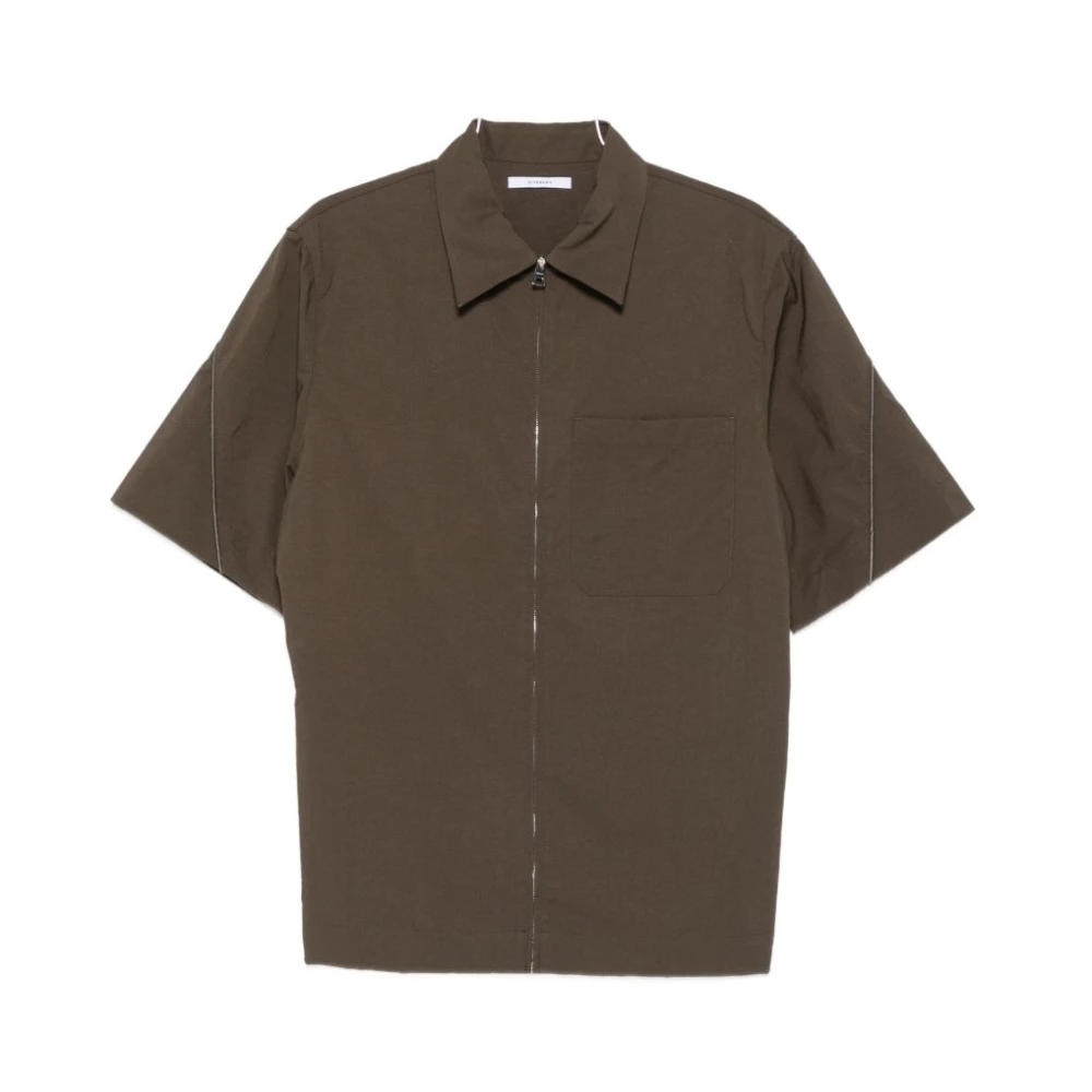 Givenchy Green Short Sleeve Shirts, Male, M, Shirts