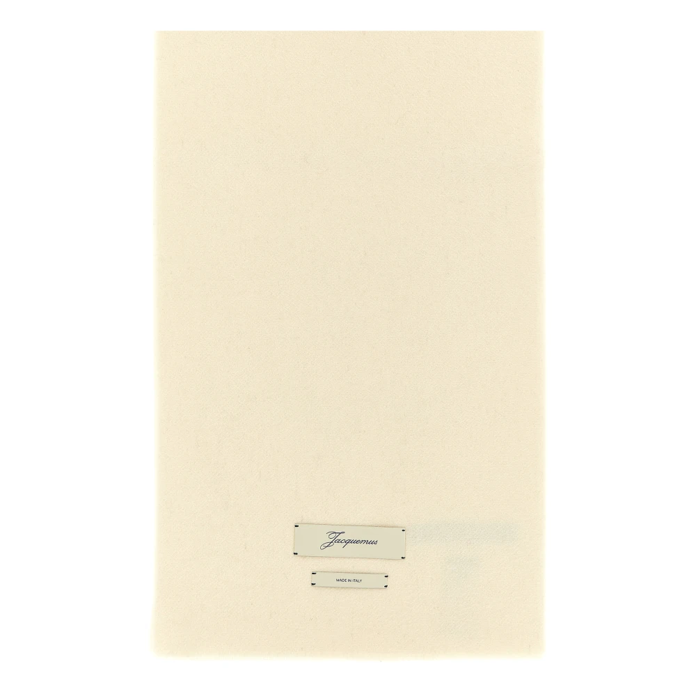 Jacquemus Men's Beige Winter Scarves, One Size, L Echarpe Cachemiro Scarf