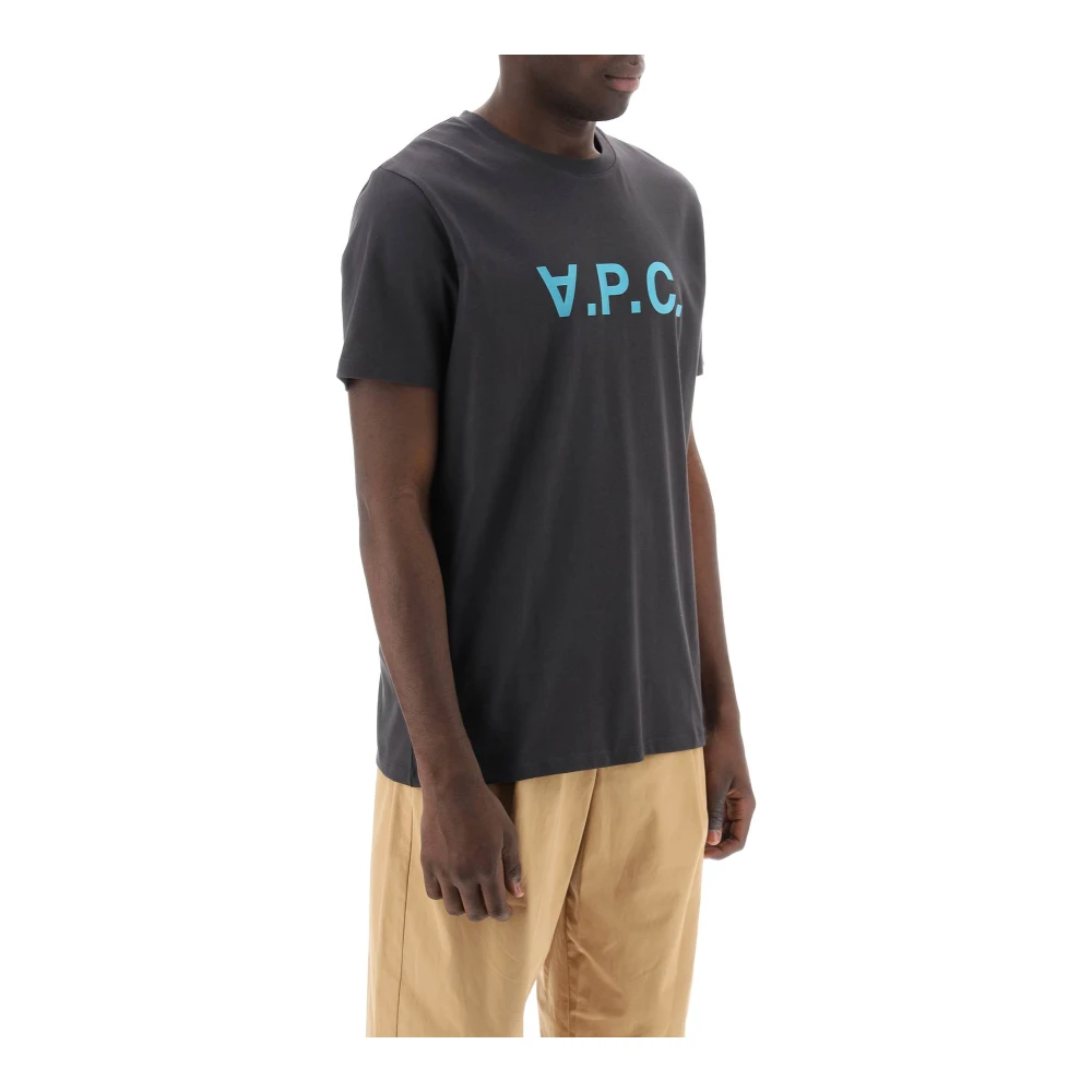 A.p.c. T-Shirts Gray Heren