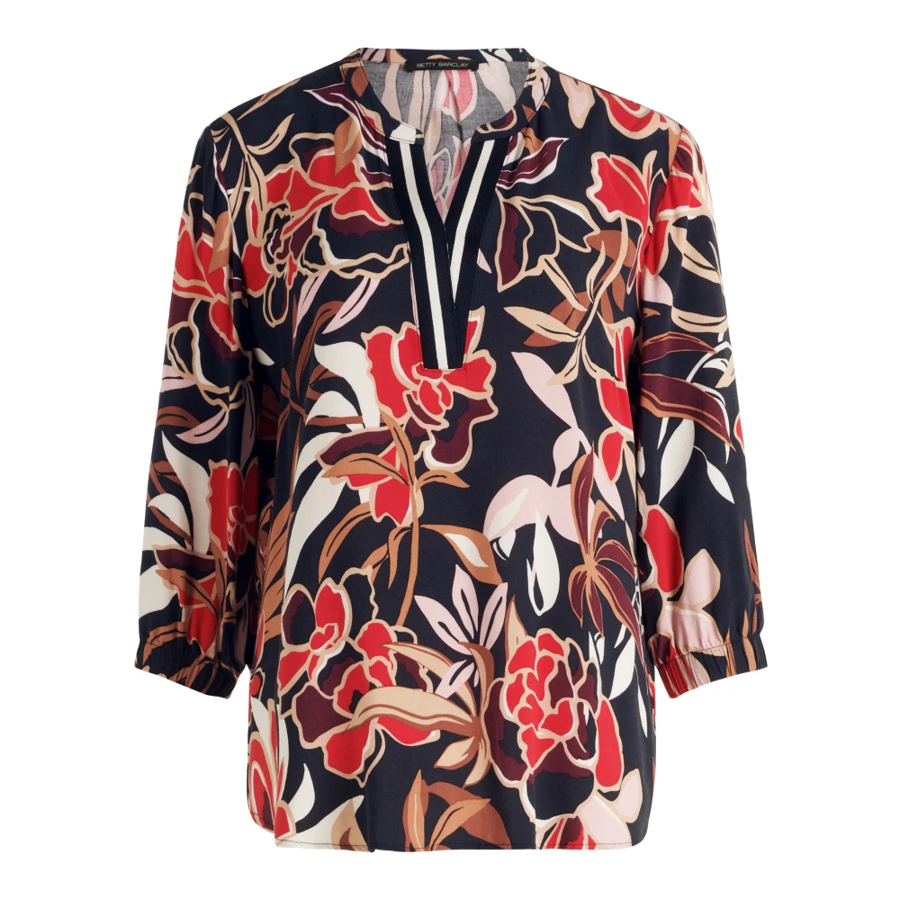 Betty Barclay Gedrukte Staande Kraag Tuniek Multicolor Dames