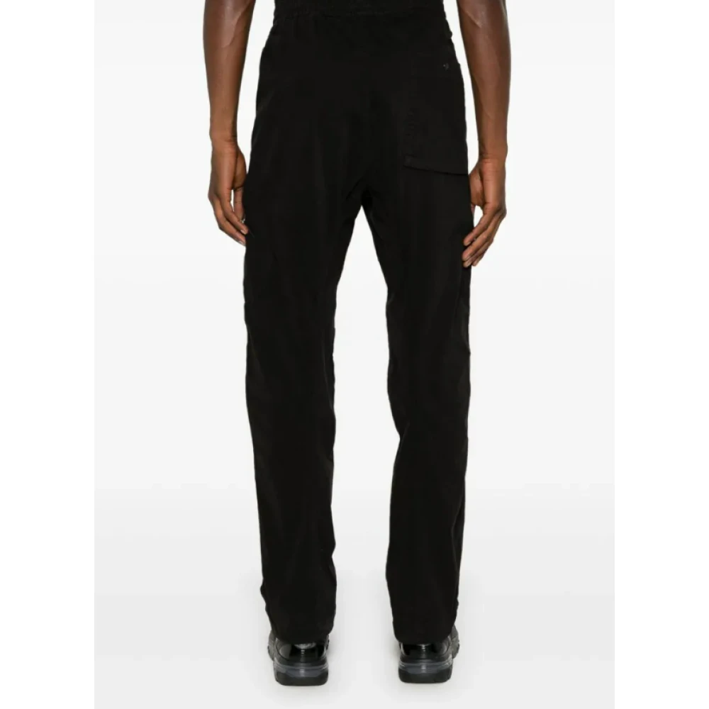 C.P. Company Zwarte Cargo Broek Stretch Sateen Black Heren