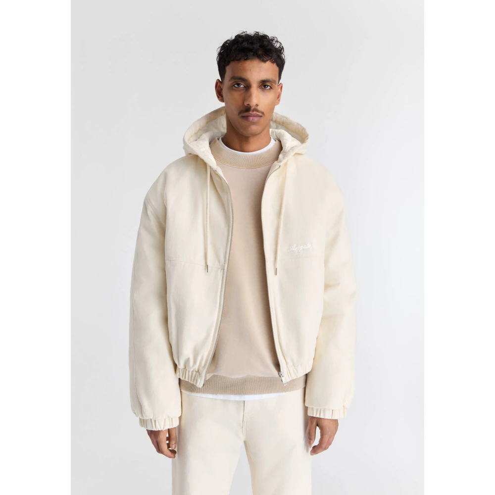 Axel Arigato Moss Gewatteerd Jack Beige Heren