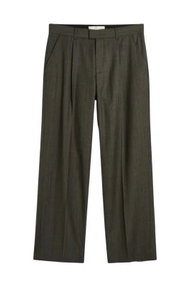 Slack Trouser Phase Stripe Motion Woolcot