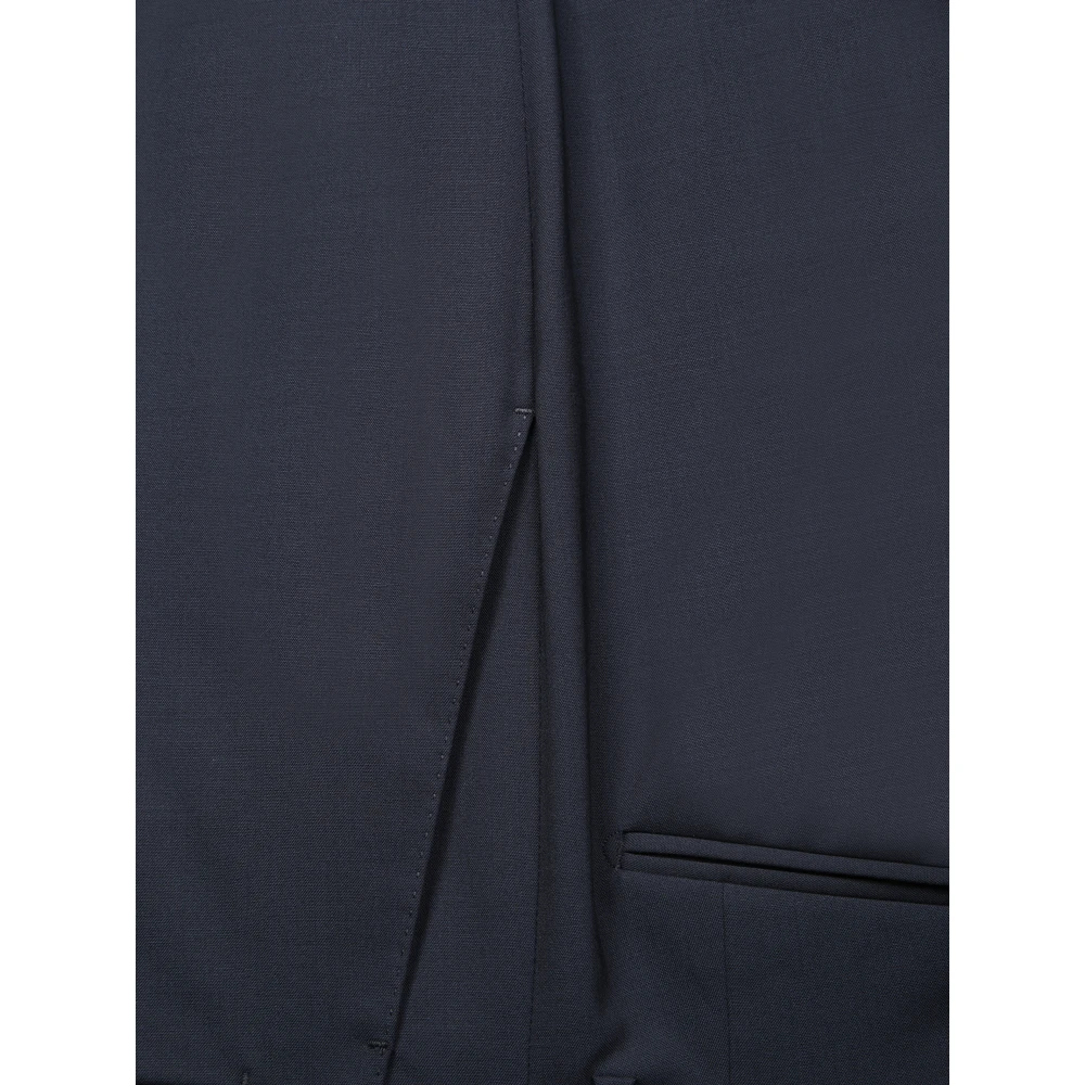 Lardini Klassiek pak met revers en speld Blue Heren