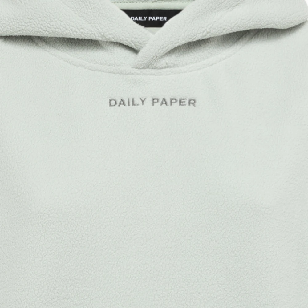 Daily Paper Rayan Sweatshirt in Effen Kleur Green Dames