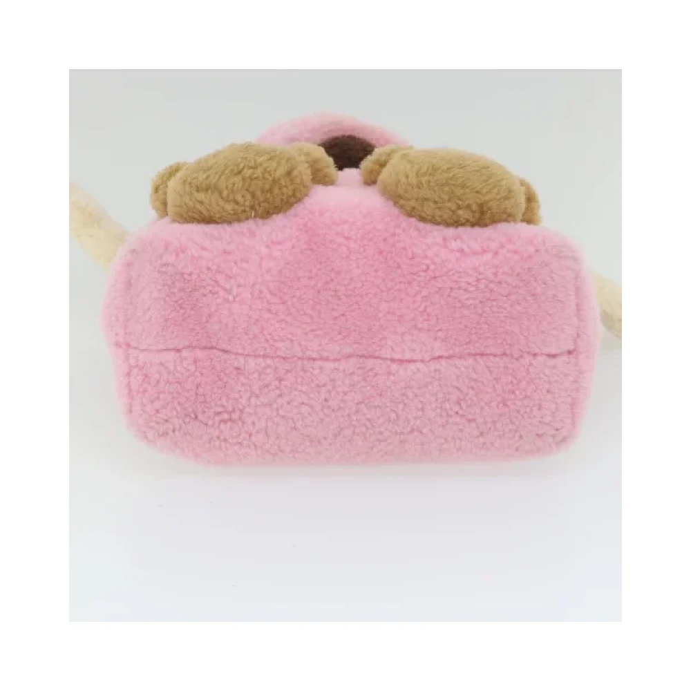 Gucci Vintage Pre-owned Wool handbags Pink Dames