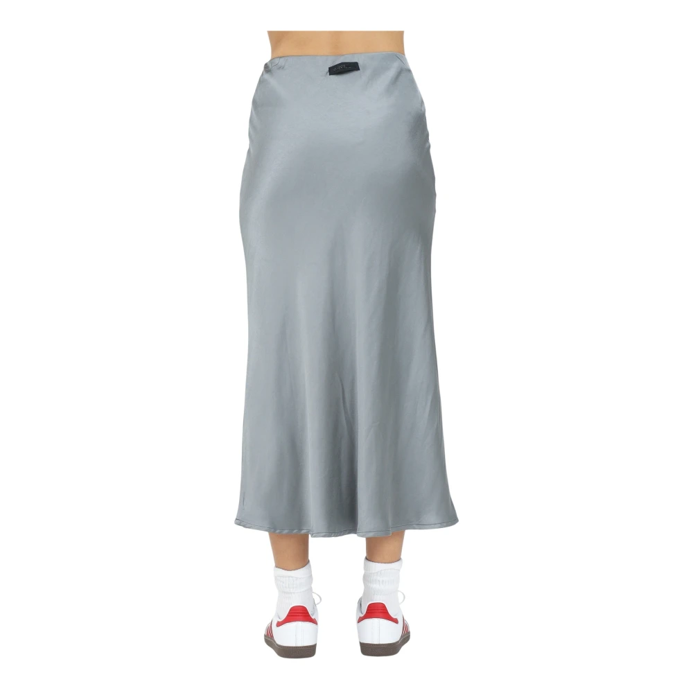 4Giveness Grijze Midi Rok Eenvoudig Ontwerp Gray Dames