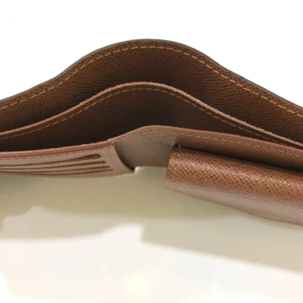Louis Vuitton Vintage Pre-owned Canvas wallets Brown Dames