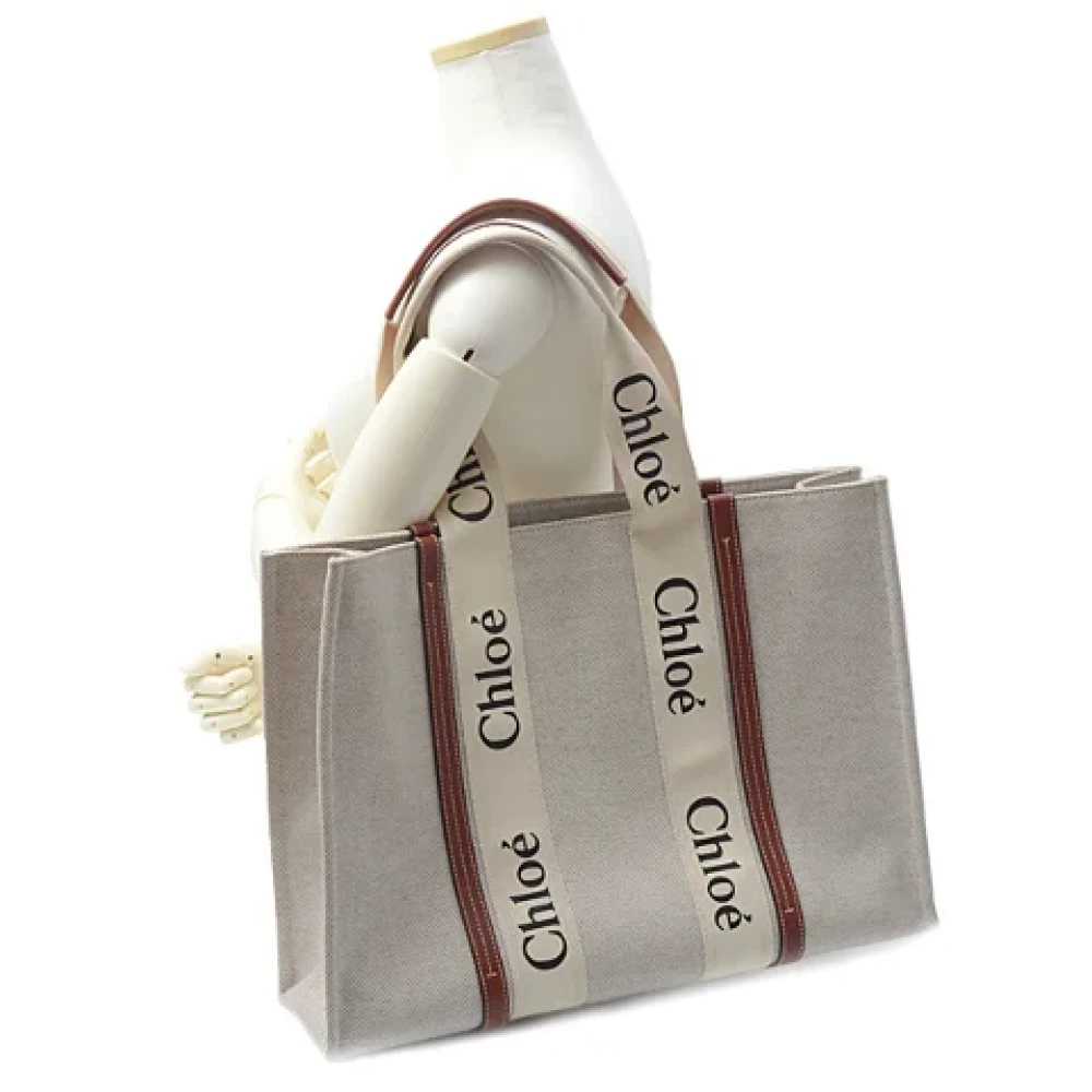 Chloé Pre-owned Canvas handbags White Dames