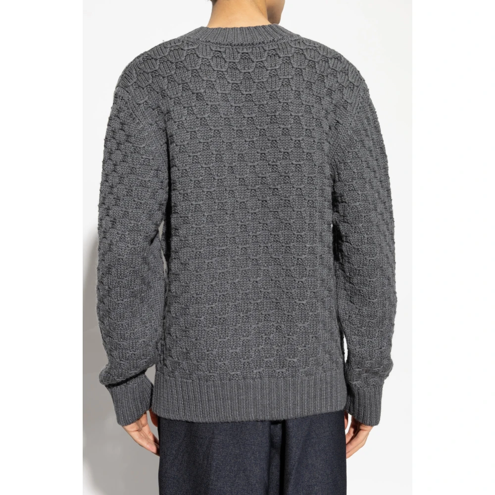 Officine Générale Wollen trui Gray Heren