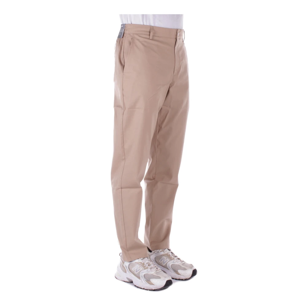 New Balance Beige Broek met Logoprint Beige Heren