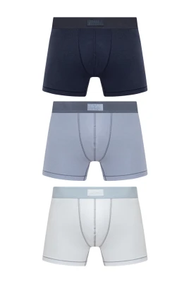 Boxertrosa i bomull 3" - 3-pack