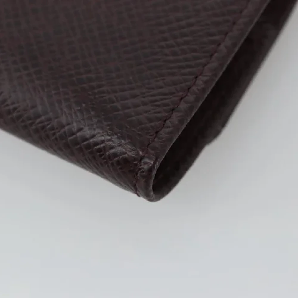 Louis Vuitton Vintage Pre-owned Leather key-holders Brown Dames