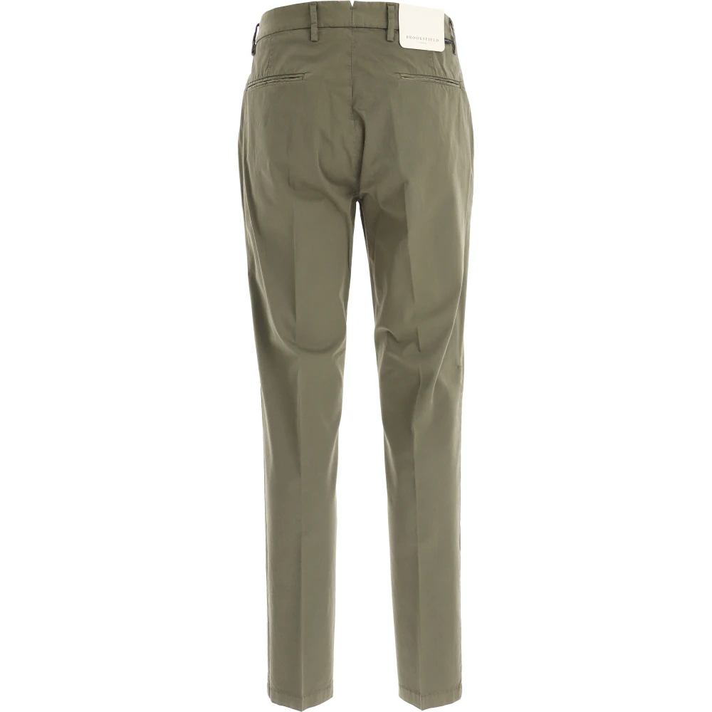 Brooksfield Chinos Green Heren