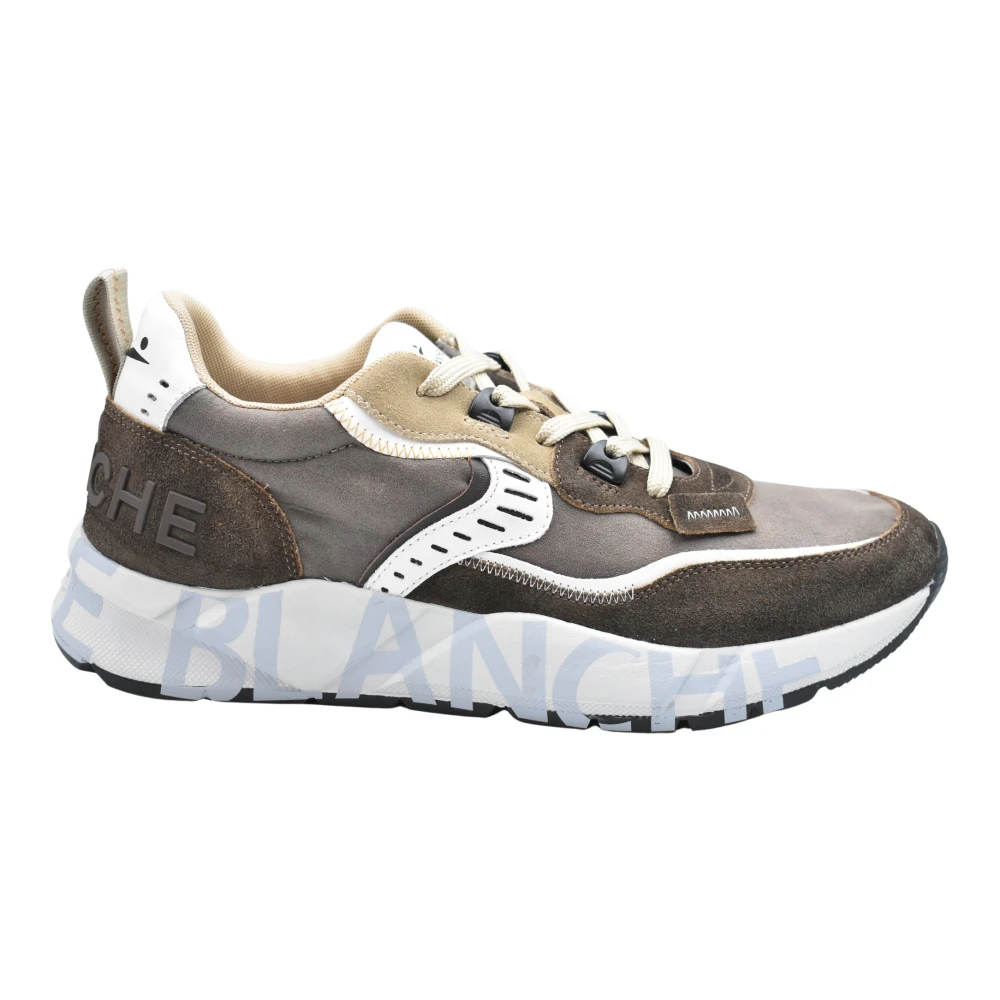 Voile Blanche Bruine Veterschoenen voor Mannen Heren Schoenen