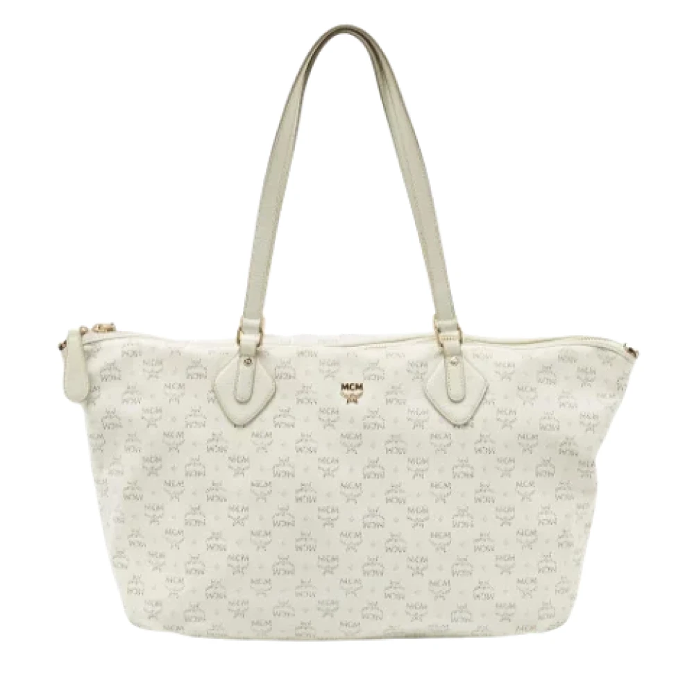 MCM Pre-owned Leather totes White Dames