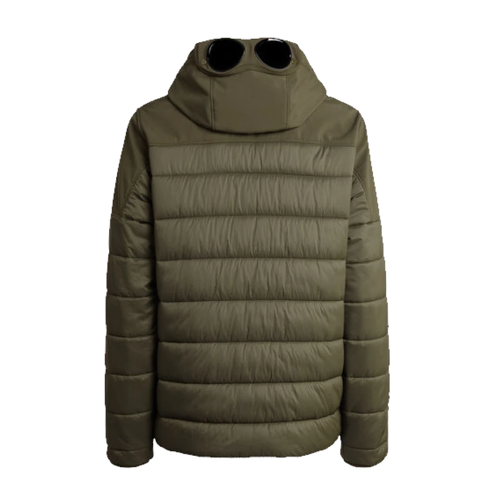 C.P. Company Verstelbare Goggle Jas Green Heren