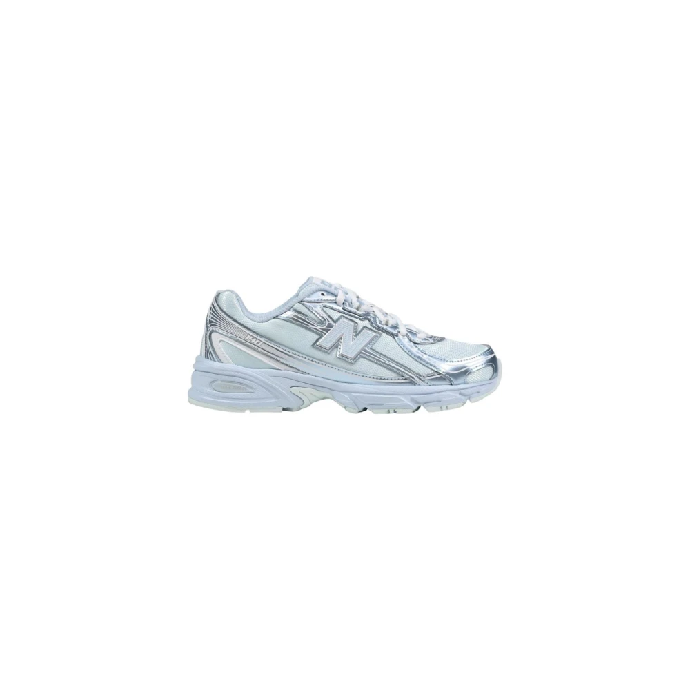 New Balance Women's Blue Sneakers, 7 Uk, Lightweight Synthetic Lace-Up Trainers