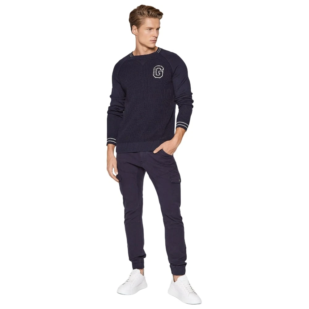 Guess Stijlvolle Herenbroeken Blue Heren