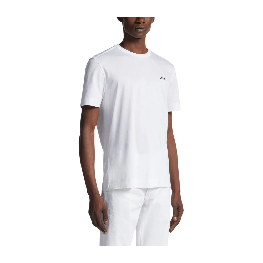 Ermenegildo Zegna Witte T-shirts & Polos voor mannen White Heren