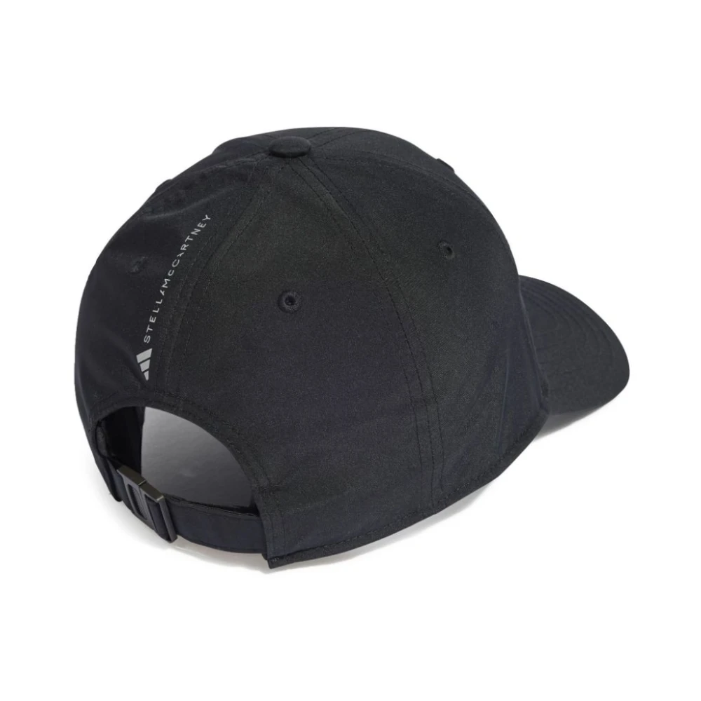 adidas by stella mccartney Logo Print Nylon Cap Black Dames