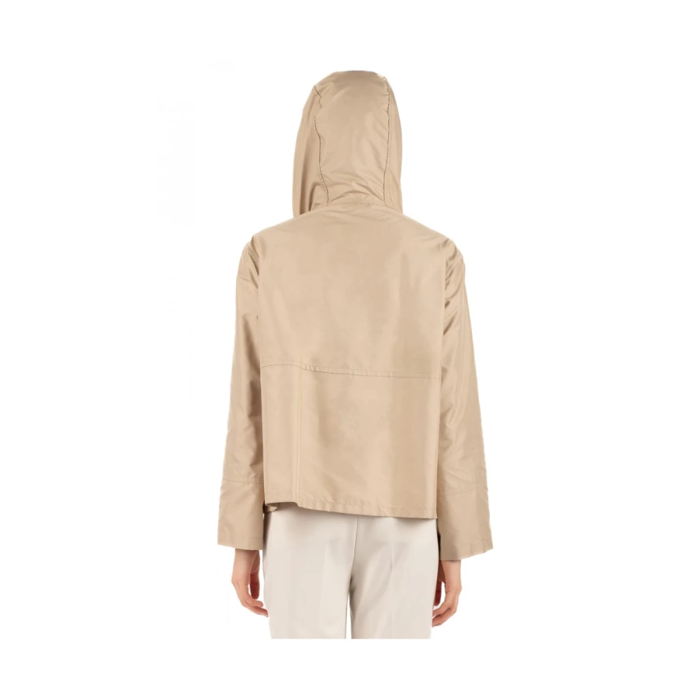 Fay Stijlvolle Blouson Jas Beige Dames