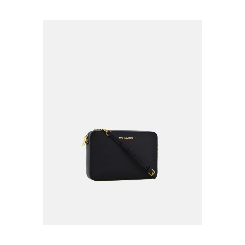Michael Kors Crossbody tas met gouden accenten Black Dames