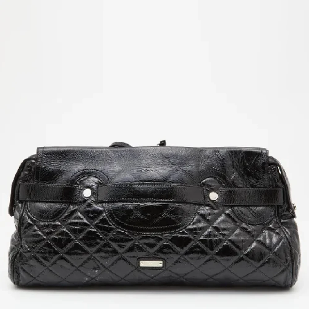 Moschino Pre-Owned Pre-owned Leather clutches Black Dames