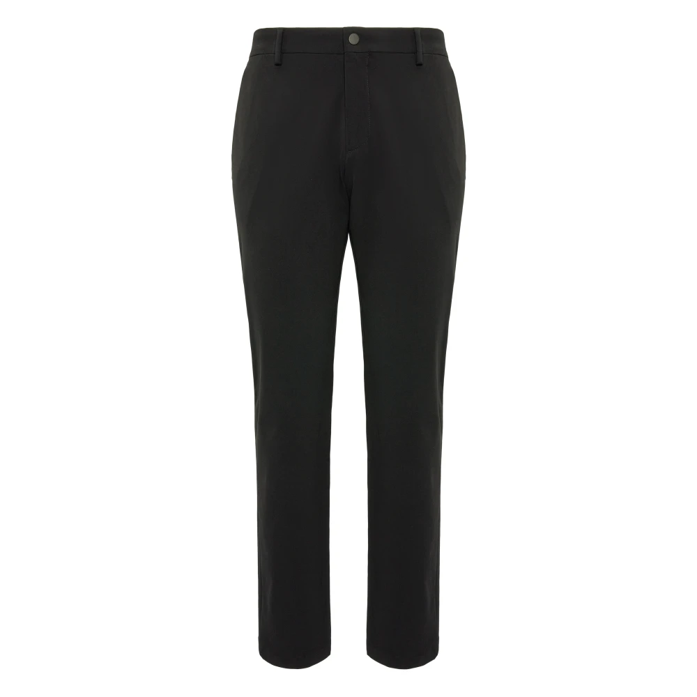 Boggi Milano Uomo Nero - B Tech Pantaloni In Nylon Stretch Performance - Trousers - 2XL