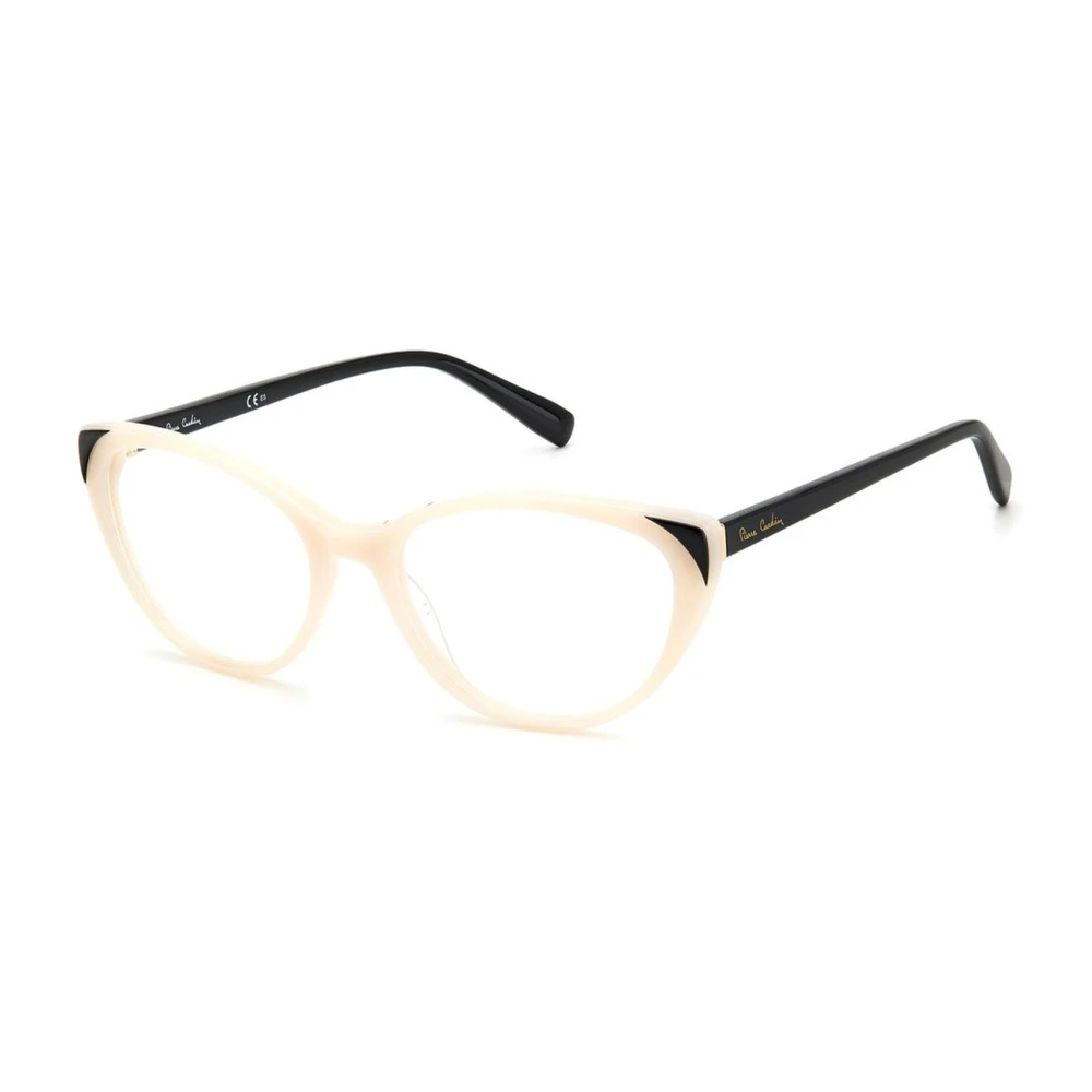 Pierre Cardin Stijlvolle Acetaatbril met Details Black Dames