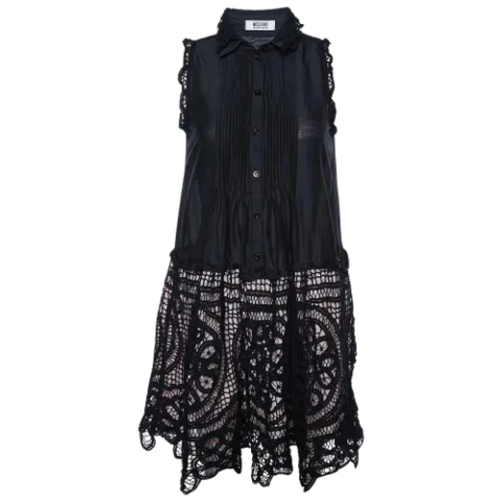 Moschino Pre-Owned Pre-owned Lace tops Black Dames