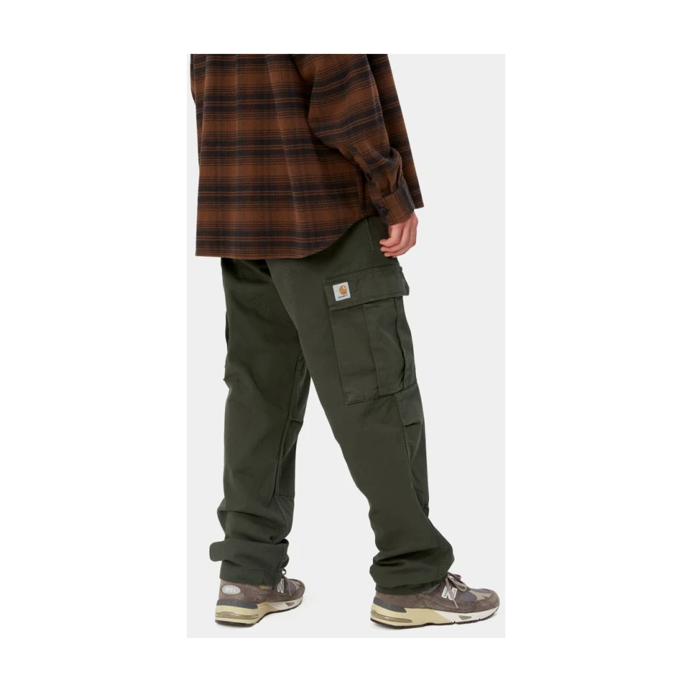 Carhartt WIP Cargo Pant Garment Dyed Militaire Stijl Green Heren