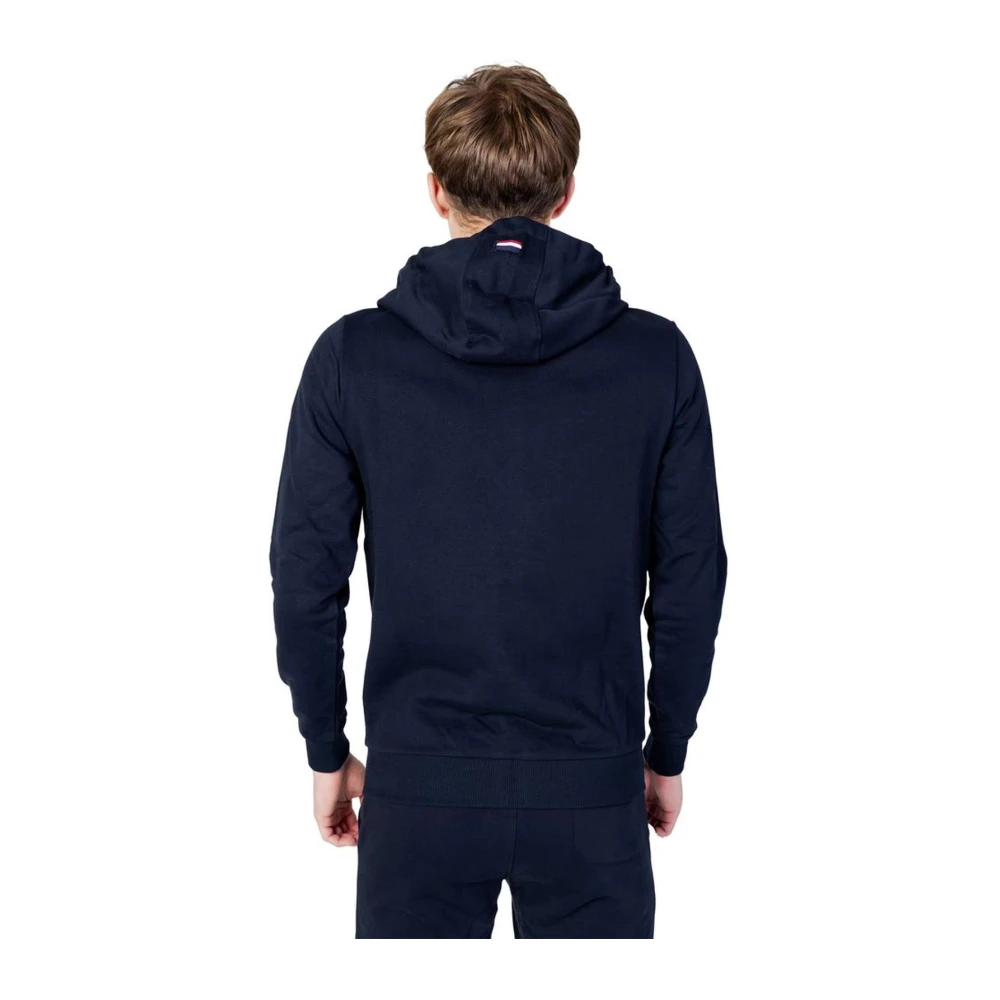 U.s. Polo Assn. Blauwe katoenen hoodie Blue Heren