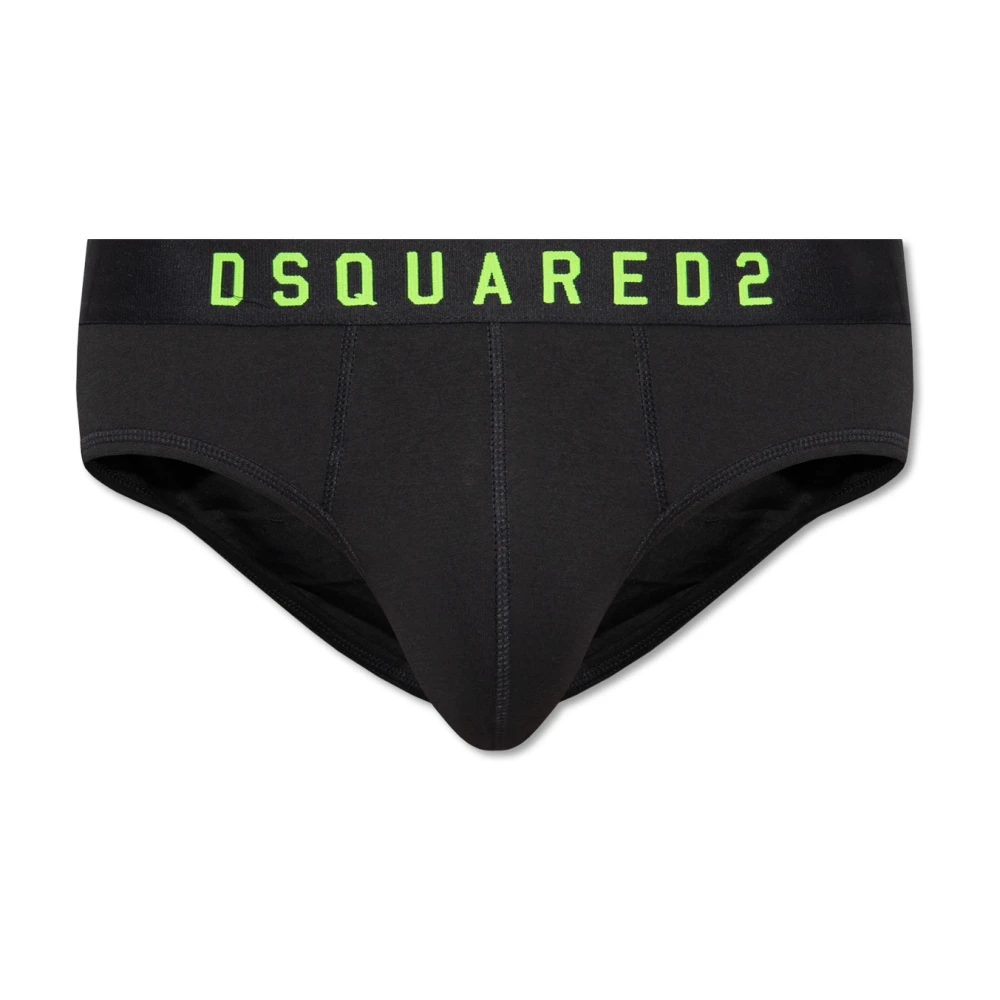 Dsquared2 Onderbroeken met logo Black Heren