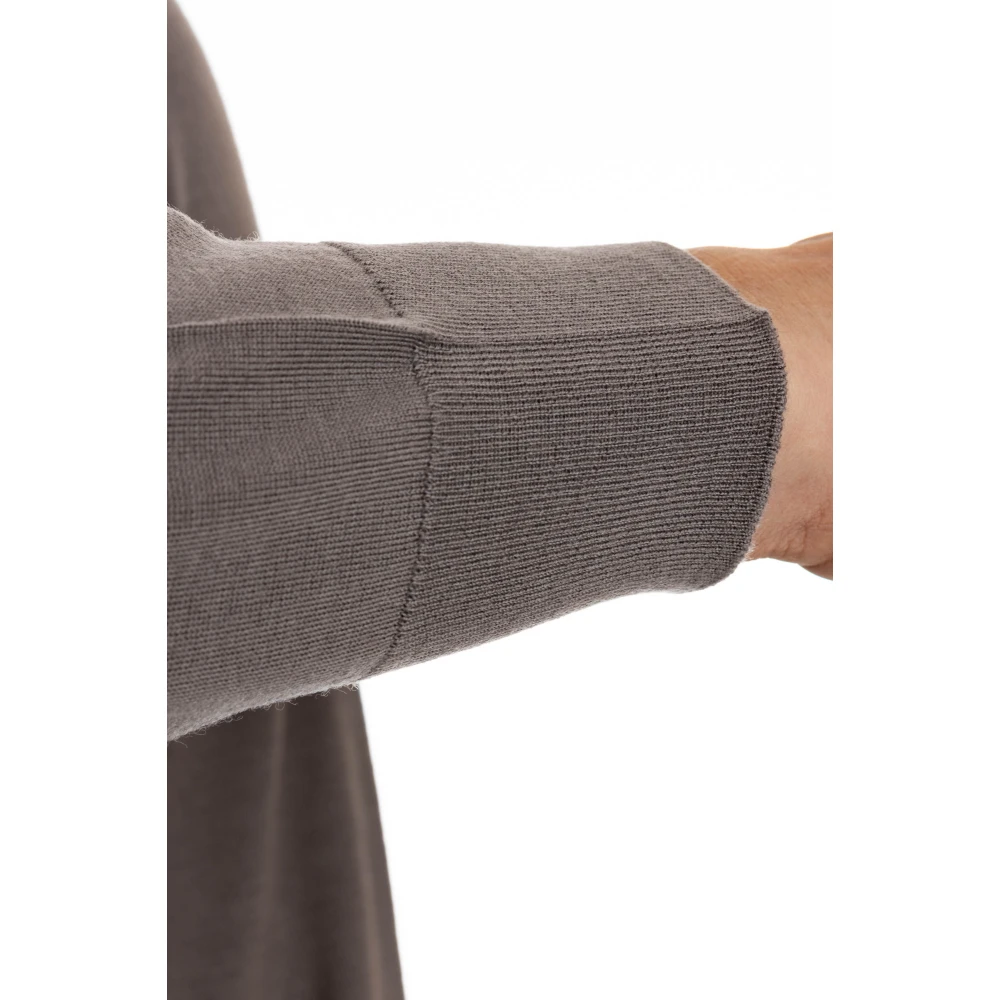 Drumohr Extrafijne wol coltrui trui Gray Heren