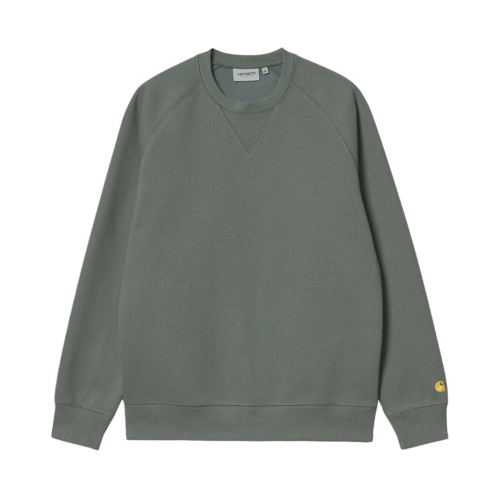 Carhartt WIP Chase Sweatshirt Comfortabel en stijlvol Green Heren