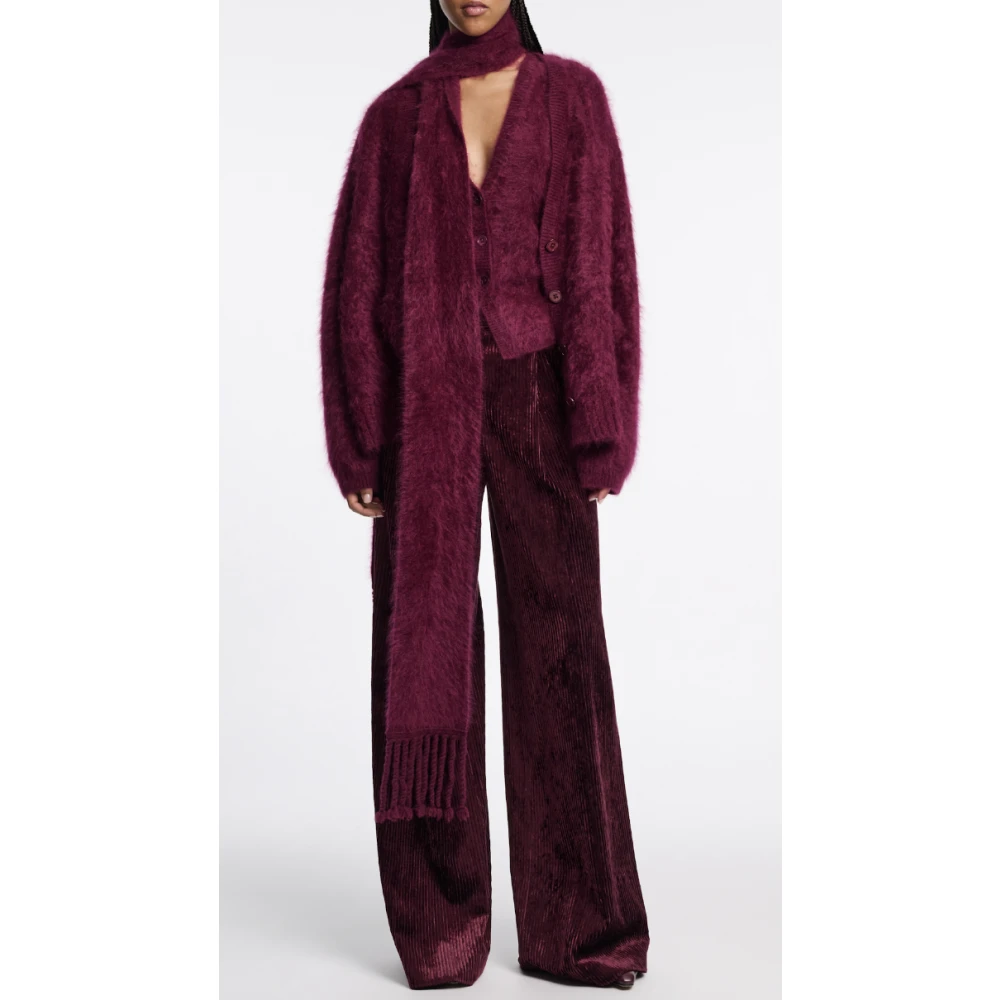 dorothee schumacher Moderne Structuur Wijde Pijp Broek Red Dames