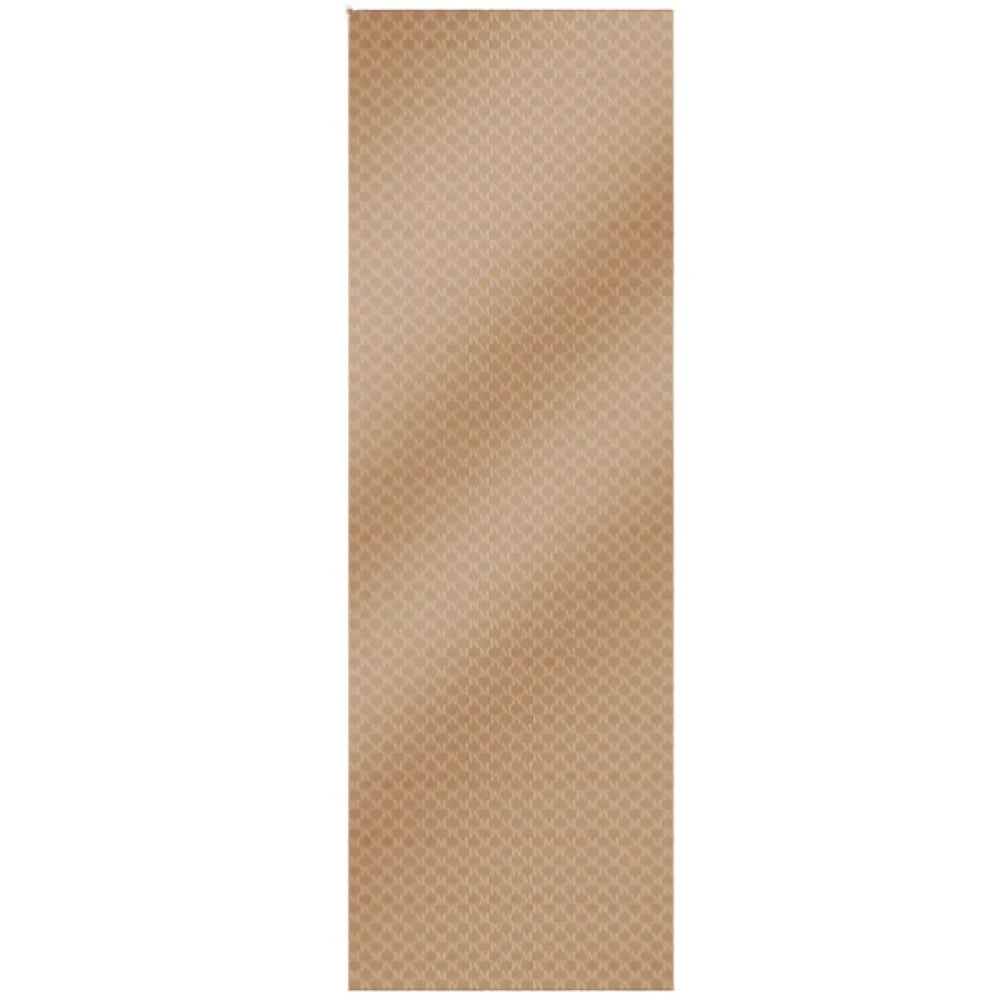 Max Mara Women's Brown Scarves, One Size, Magico Monogram Wool Stole