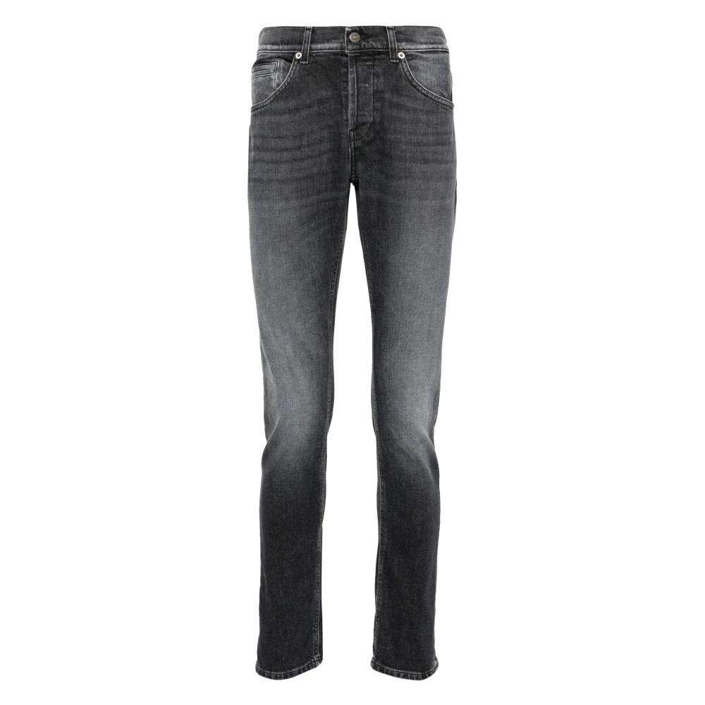 Dondup Donkergrijze Stretch Denim Skinny Jeans Gray Heren