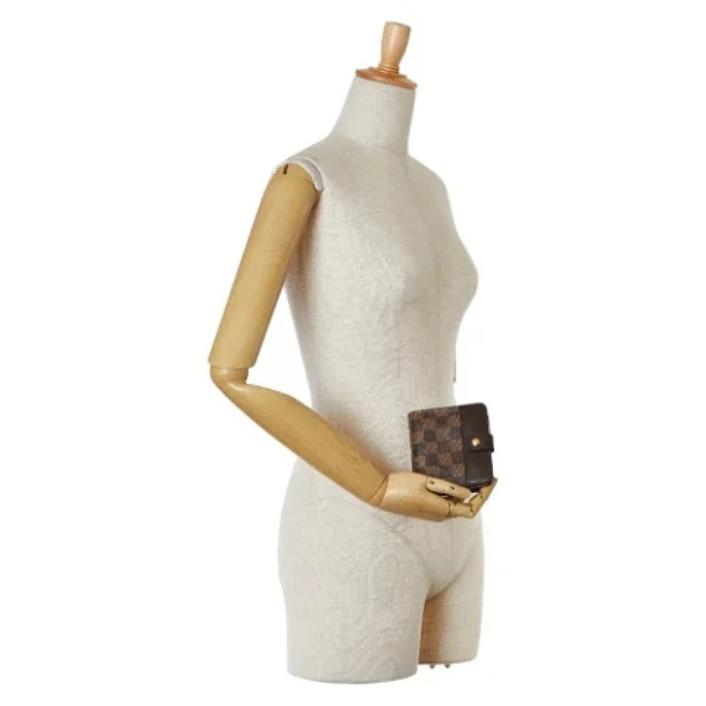 Louis Vuitton Vintage Pre-owned Canvas wallets Brown Dames