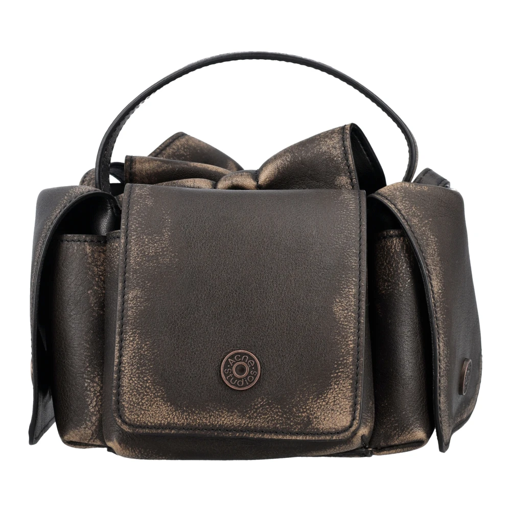 Acne Studios Vintage Multipocket Mini Bag Dark Brown Dames