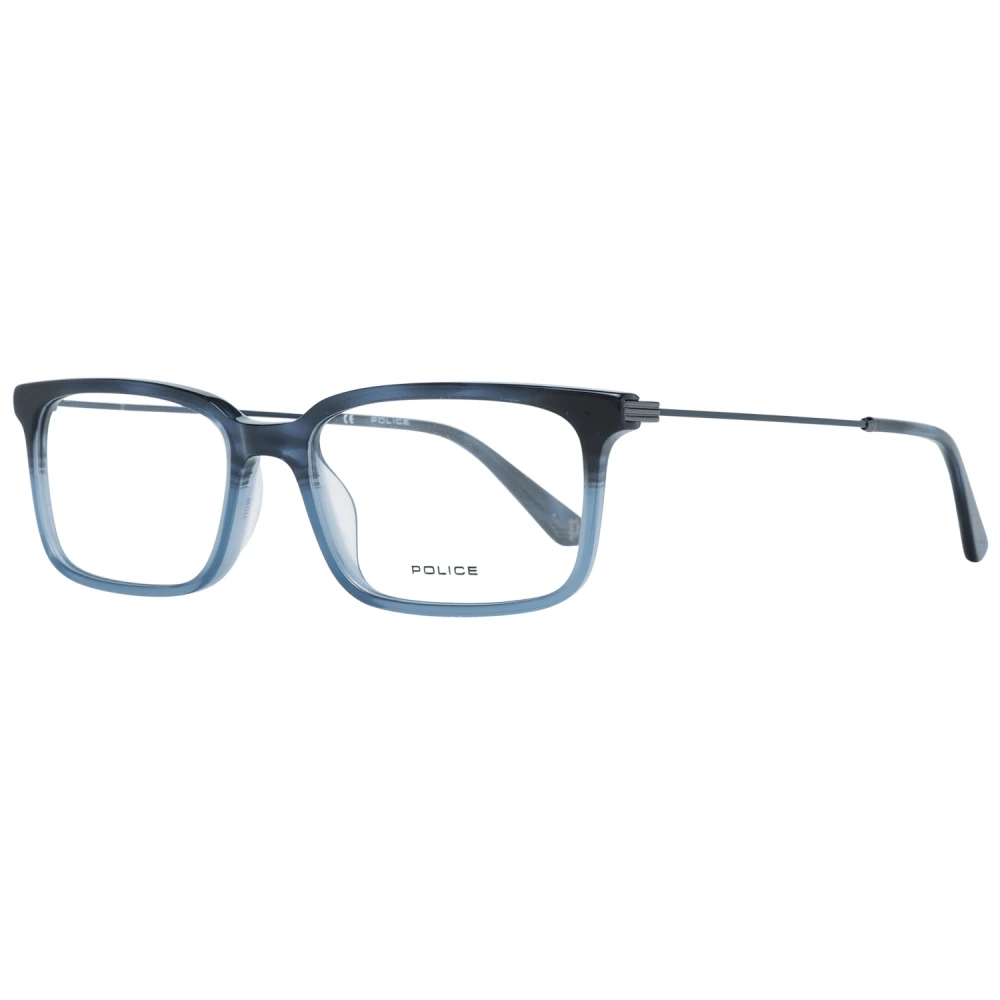 Police Blauwe Heren Optische Brillen Blue Heren