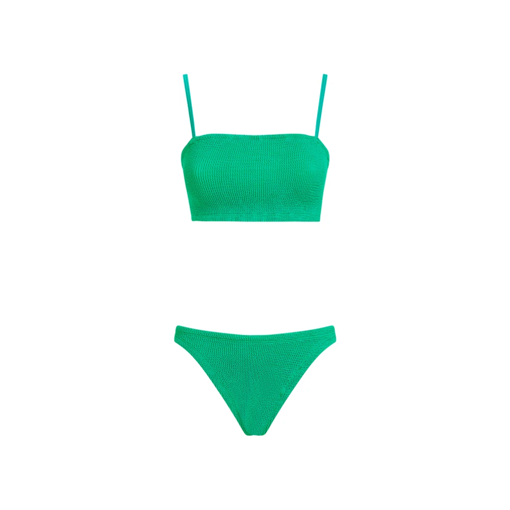 Hunza G Emerald Green Bikini Zwemkleding Accessoires Green Dames