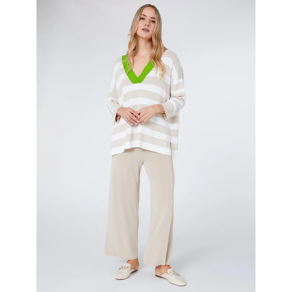 Elena Mirò Stijlvolle Broek Beige Dames