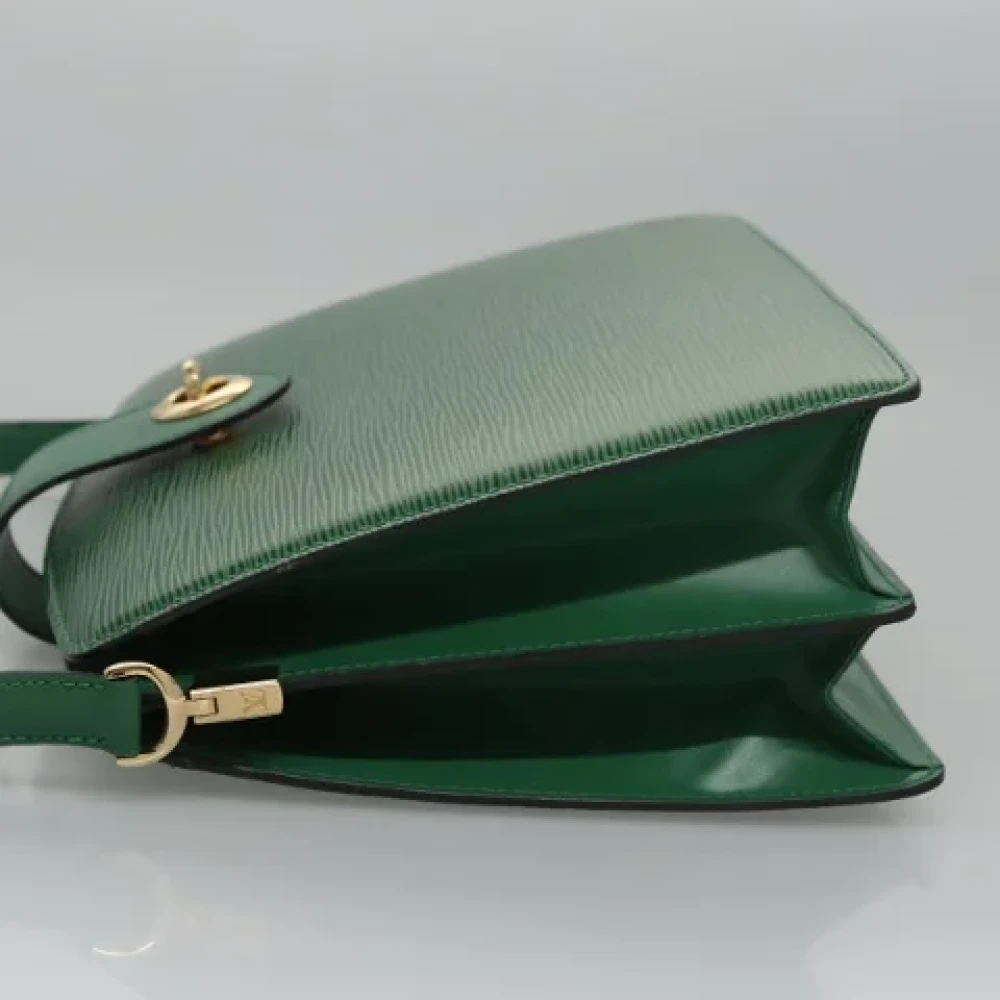 Louis Vuitton Vintage Pre-owned Leather louis-vuitton-bags Green Dames