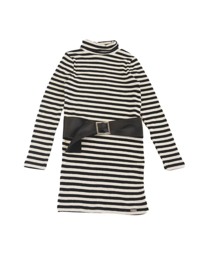 striped-knit-dress