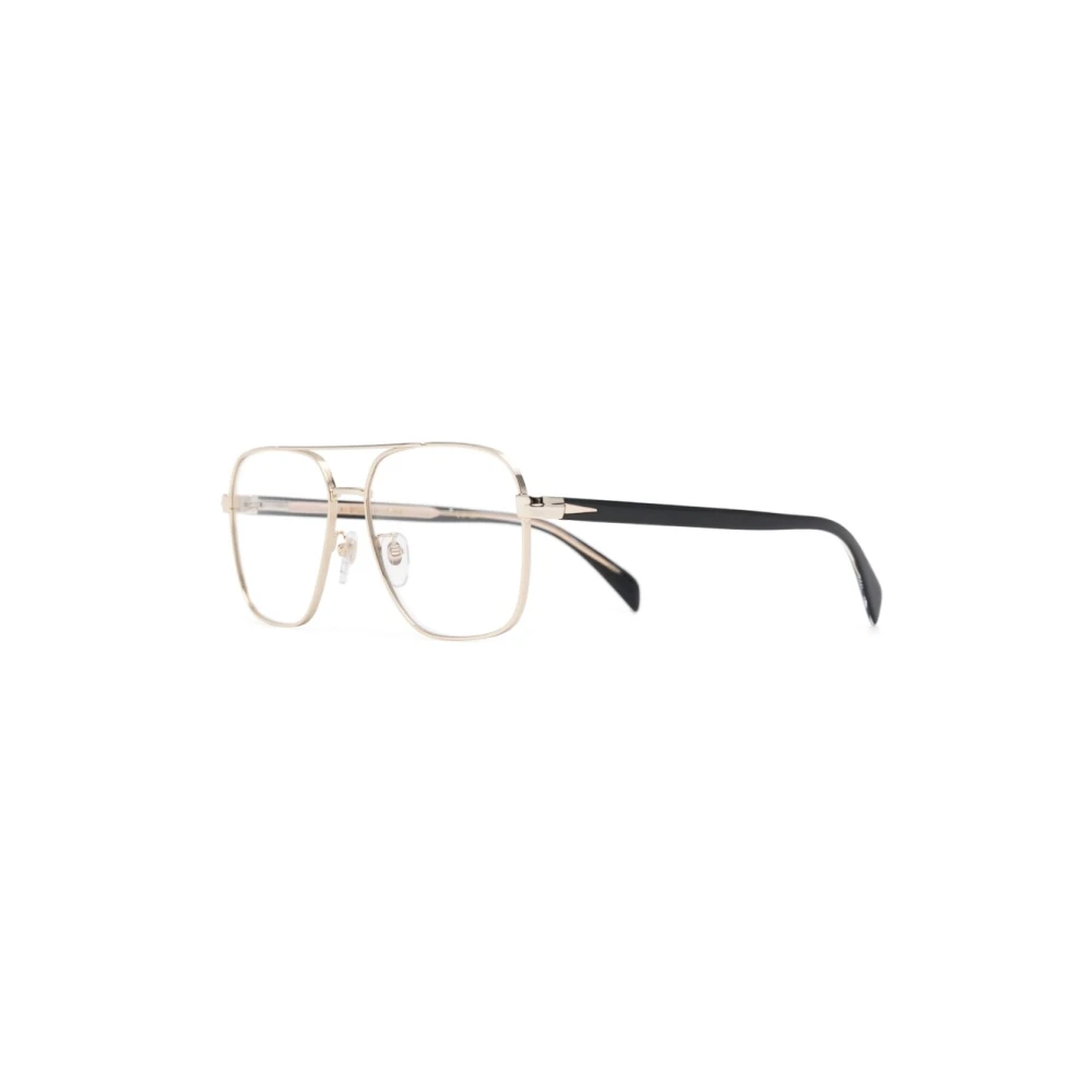 Eyewear By David Beckham Men's Yellow Glasses, 57 Mm, Optical Frame
