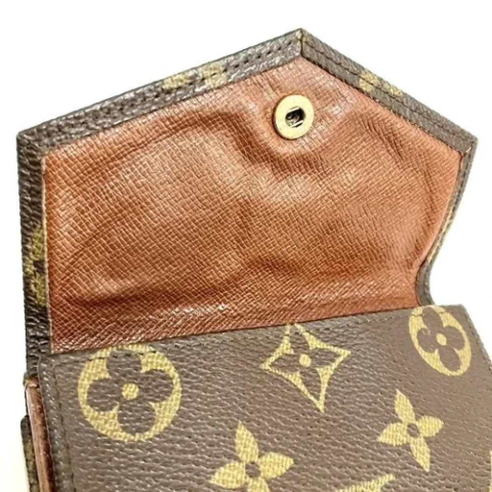 Louis Vuitton Vintage Pre-owned Canvas wallets Brown Dames
