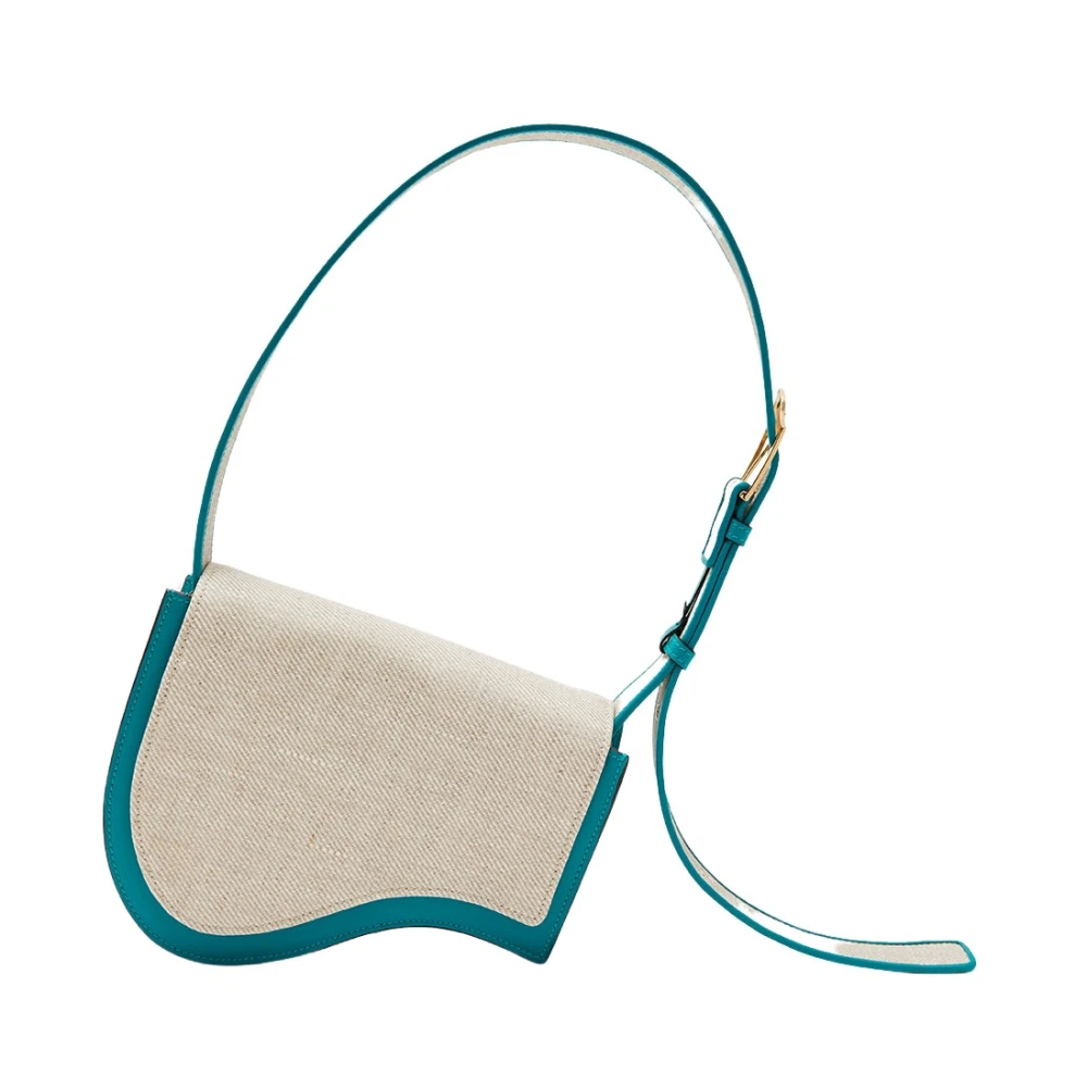 Biagini Canvas Wave Schoudertas Blue Dames