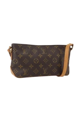 Pre-owned Canvas Vintage Axelremsväska
